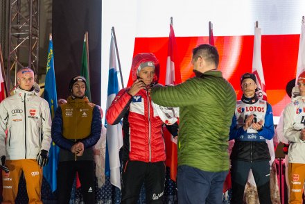 Ceremonia wręczenia numerów startowych